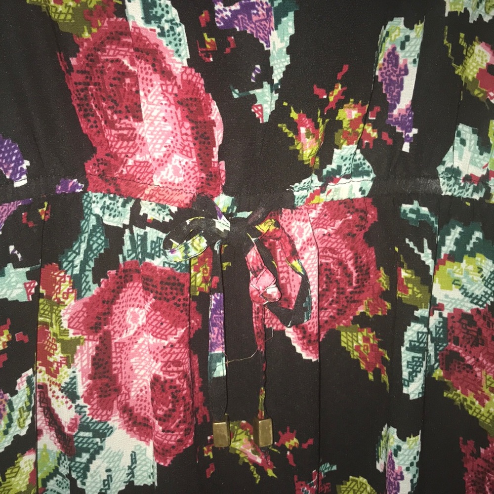 FLORAL MAXI DRESS - Picture 3 of 5
